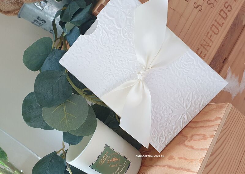 floral white wedding invitations. elegant wedding invites.