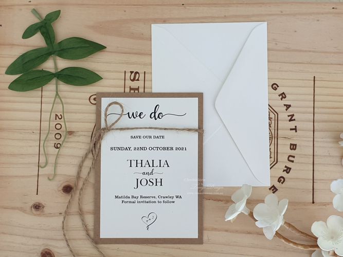 we do save the date cards australia