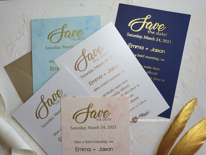 Wedding save the date card and invitations australia online: floral modern or elegant designs