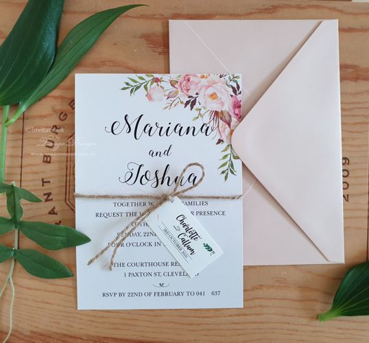 Wedding invitations australia