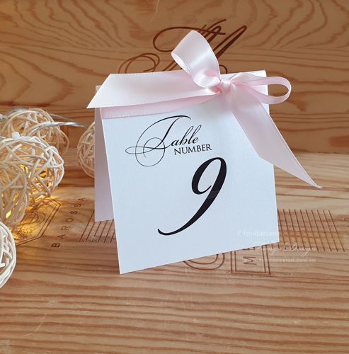 table number for wedding reception tables