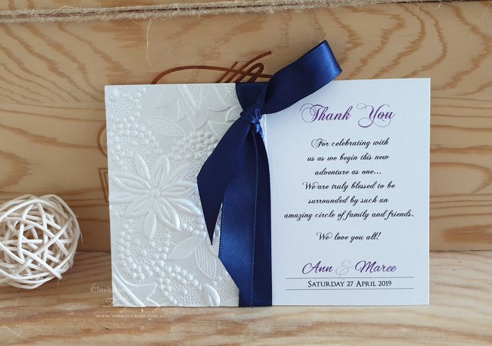 thank you card, wedding thank you and favours